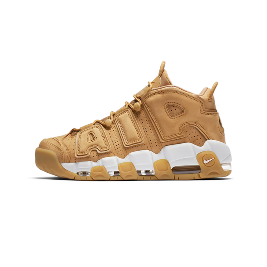 Nike Air More Uptempo PRM Wheat Flax Gum Light Brown
