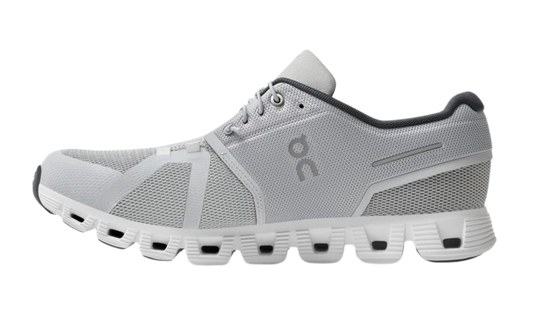 On Cloud 5 Trainers Glacier White